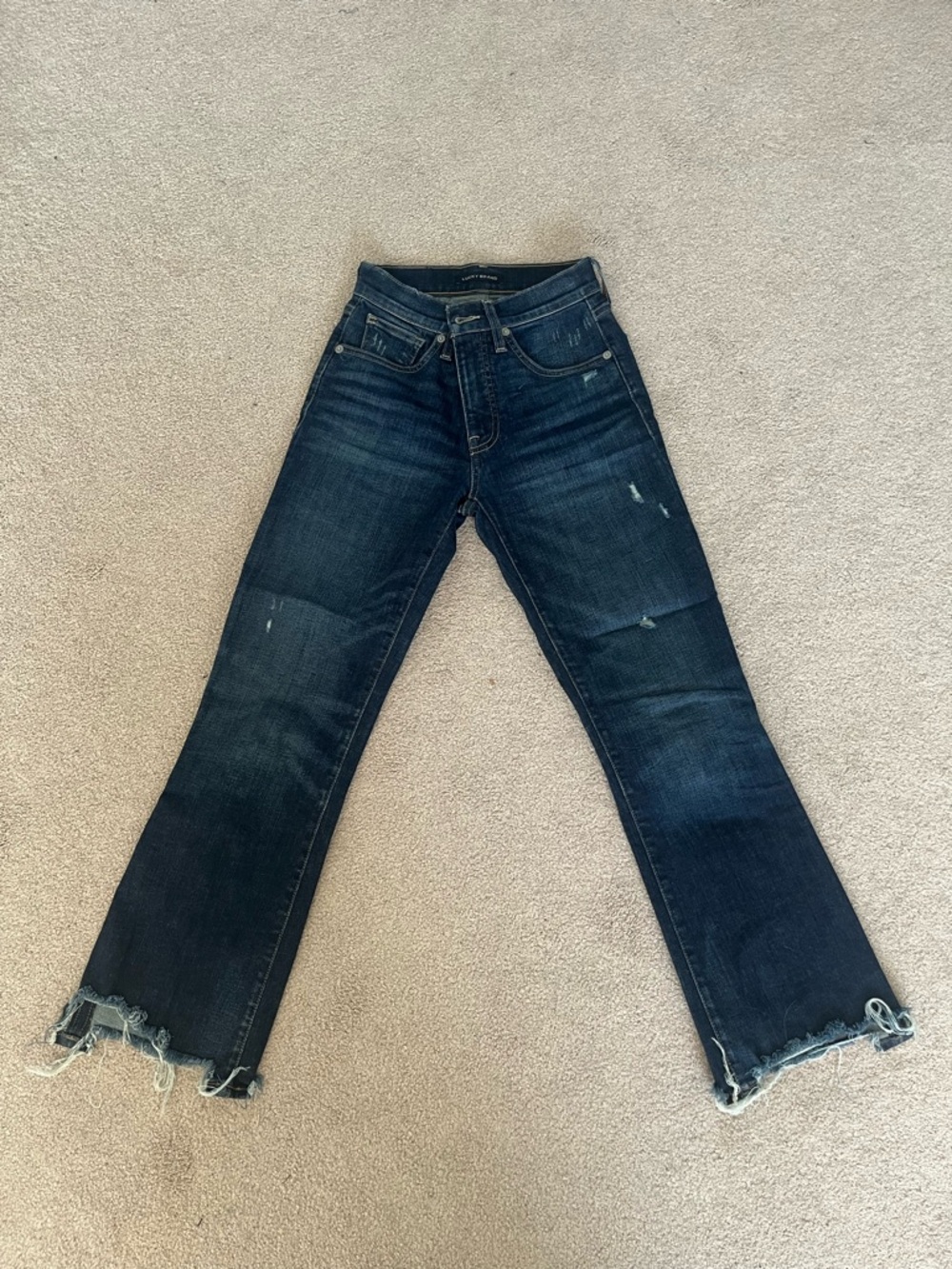 Lucky Brand Dark Blue Bootcut Jeans